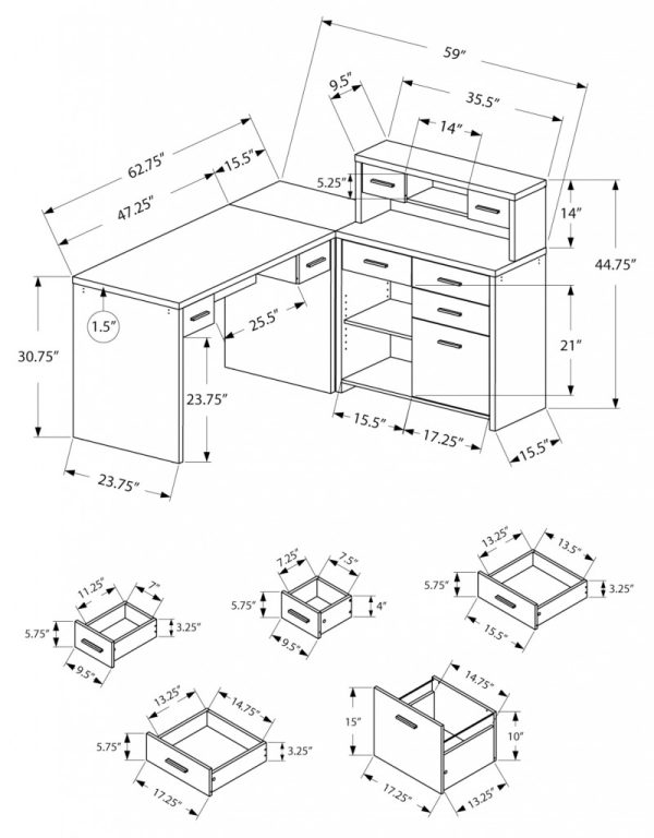 Monarch - I 7028 Bureau – Image 2