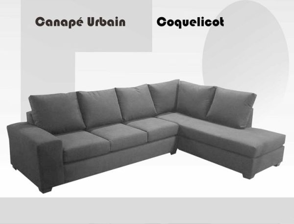 Urbania - Coquelicot Sectionnel – Image 2