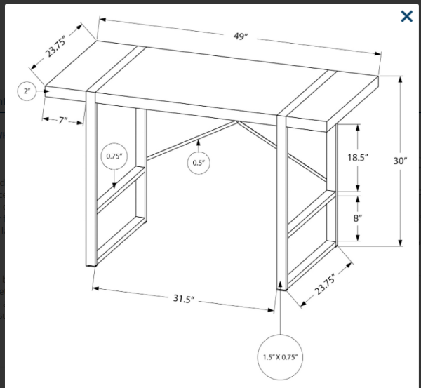 Monarch - I 7316 Bureau – Image 2