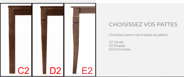 Arboit&Poitras - Série PT-1300 table Frêne – Image 4