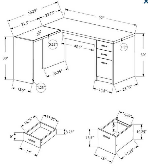 Monarch - I 7135 Bureau – Image 4