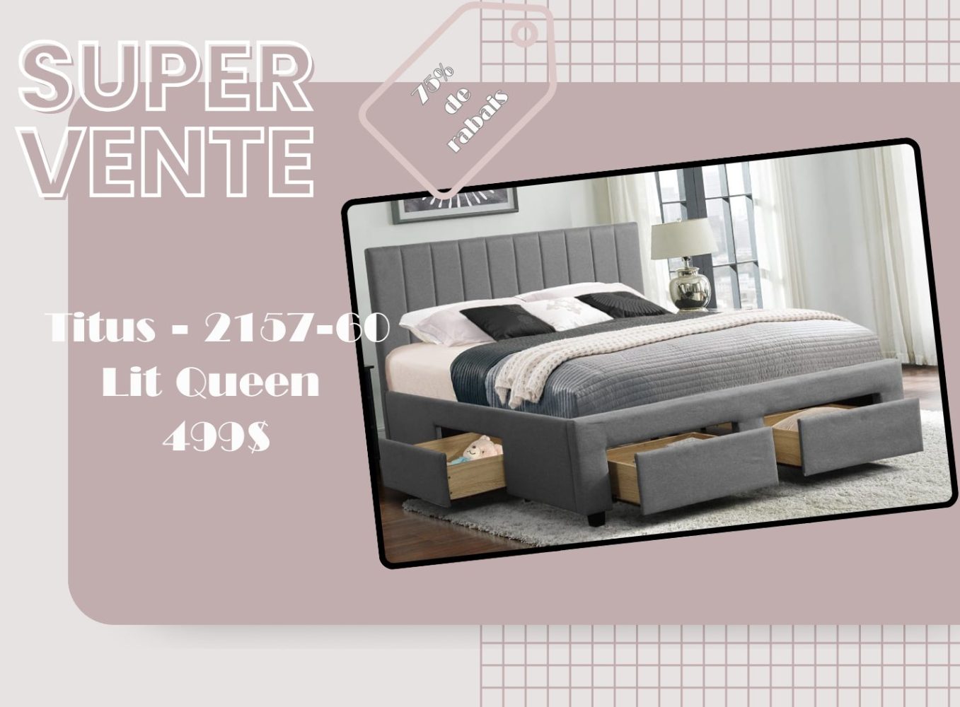 Titus - 2157 lit queen