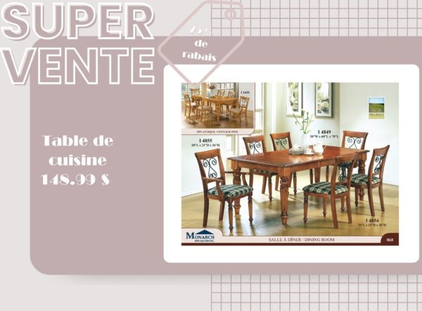Vente - Monarch 4849