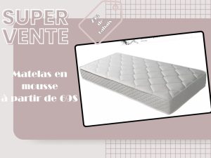 matelas mousse