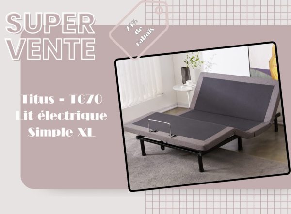 titus - T670 Lit electrique