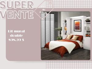Vente - Lit mural Double